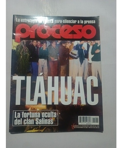 Revista Proceso 2004 Tláhuac Linchamiento San Juan Ixtayopan