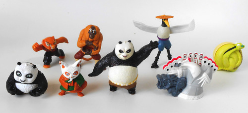 Figuras De Kung Fu Panda 2 Mcdonald S 2011 (Usado)