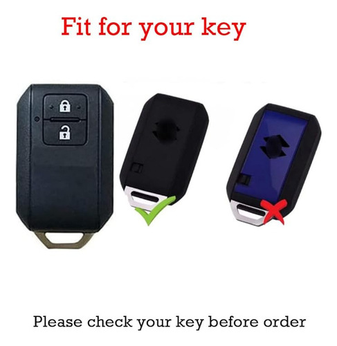 Funda For Llave Smart De Suzuki Swift 2019.20,21,22,23 Tpu