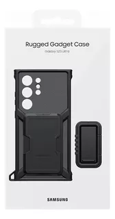 Samsung Rugged Gadget Case Para Galaxy S23 Ultra Con Apoyo