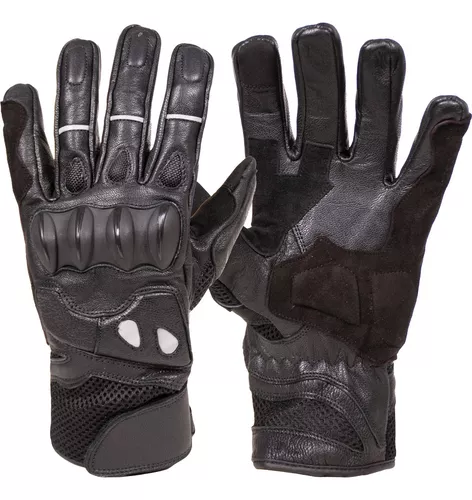 1 par de guantes de cuero de invierno para motocicleta, guantes impermeables  para hombre con pantall Likrtyny Para estrenar