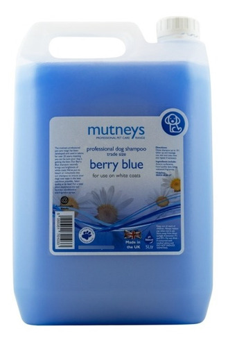 Shampo Berry Blue Mutneys 5l