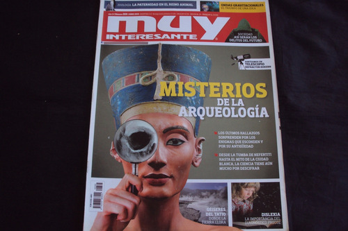 Revista Muy Interesante # 368 - Tapa Misterios De Arqueologi