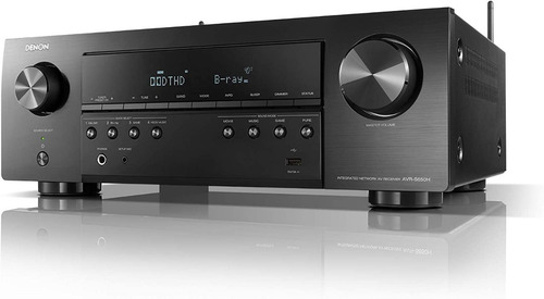 Receptor Denon Avr-s650h 5.1 Teatro En Casa Con Heos Wifi