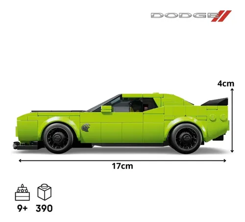 Lego Speed Champions Dodge Challenger Srt Hellcat 77237