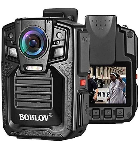 Camara Body Cam Boblov A7l50 64 Gb 1296p Hd Dvr C/infrarrojo