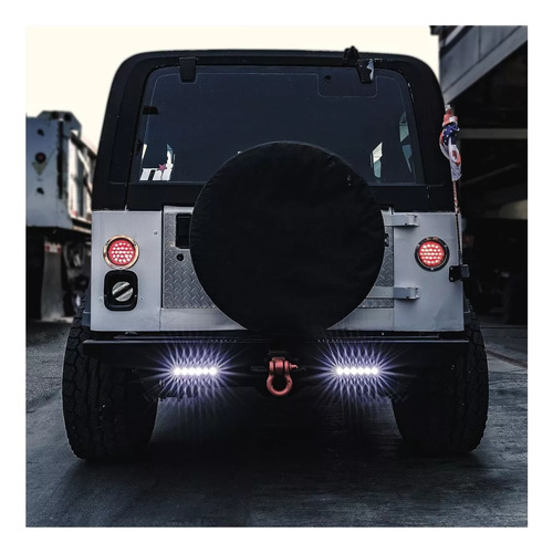 2pz Plafon 24 Led Redondo Aro Plasma Gel 12-24v