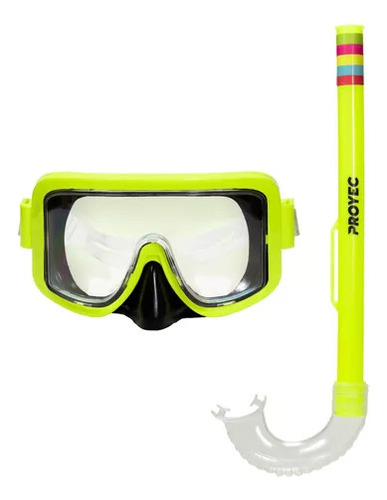 Set Snorkel Antiparras Junior Equipo Tipo Mascara Completo 