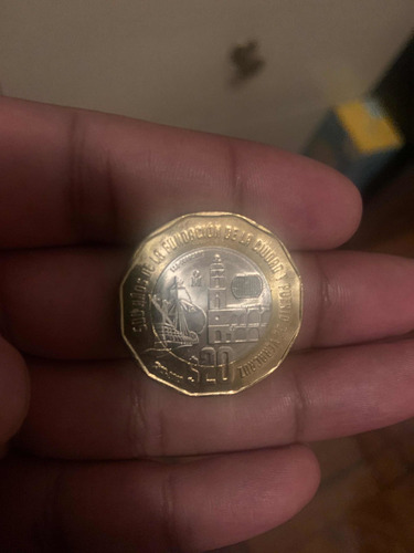 Moneda De 20 Pesos - Veracruz