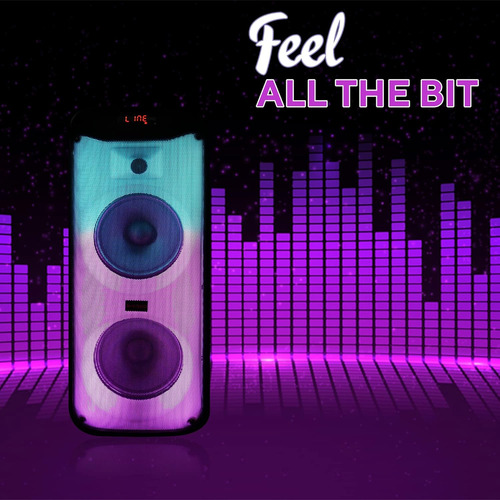 Altavoz Portátil Inalámbrico De Alta Potencia Con Bluetooth