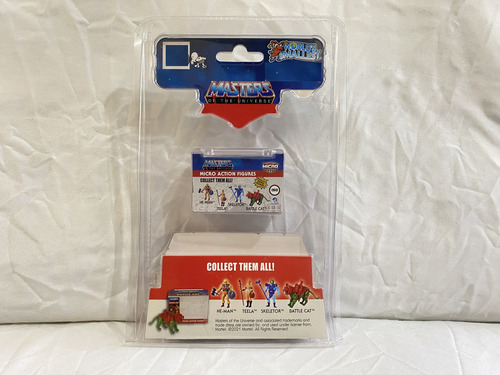 Pack De 3 Figuras World Smallest Master Of The Universe