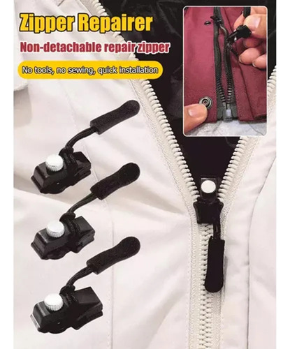 Reparación Y Reemplazo De Cremalleras Sin Herramientas 30pcs