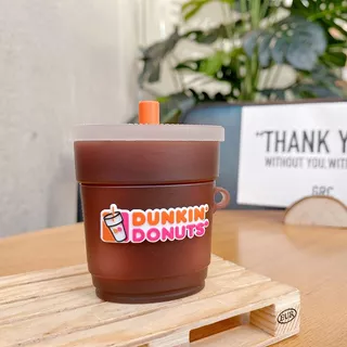 Funda Para AirPods Marca Dunkin Donuts Coffee Drink Charge