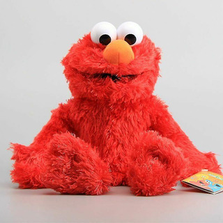 Elmo Cookie Monster, Animal De Peluche Rojo, Regalo Para El