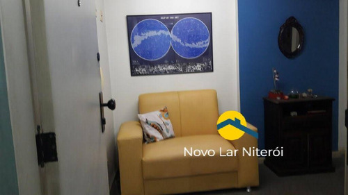 Imagem 12 de 15 de Sala Comercial Com 38m², Split E Portaria 24h No Centro - Niterói - 90