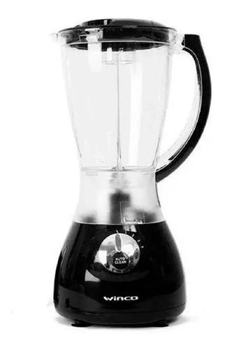 Licuadora Winco W1904 1.5 L con jarra de vidrio 220V