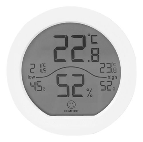 Detector De Temperatura Y Humedad, Termómetro Digital Y