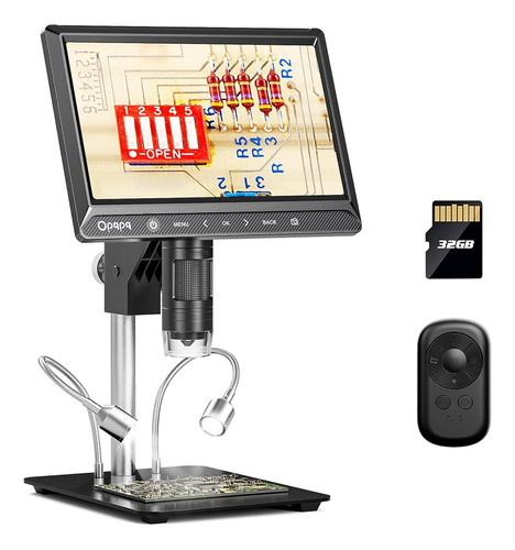 10  Lcd Digital Micrscope 1200x, 11  Pro Stand, Vista Comple