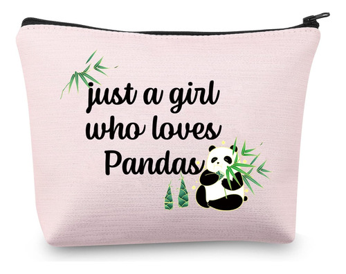  Bolsa De Maquiagem Mbmso Panda Apenas Uma Garota Que Adora 