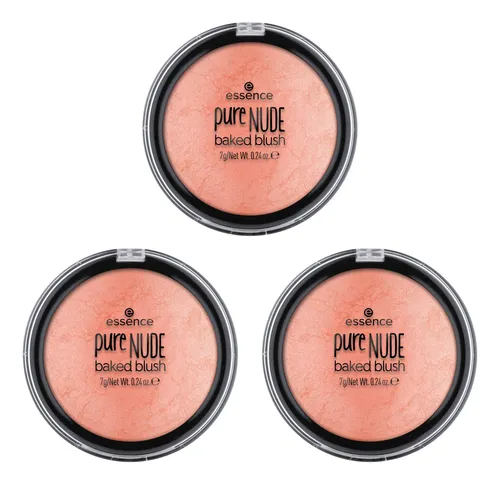 Blush Essence Pure Nude Baked, Altamente Pigmentado, 05 Pret