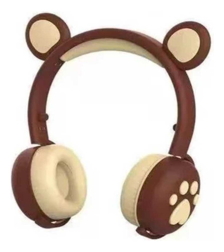 Audífonos Bear Ear Headphones Infantiles De Osos Para Niños 