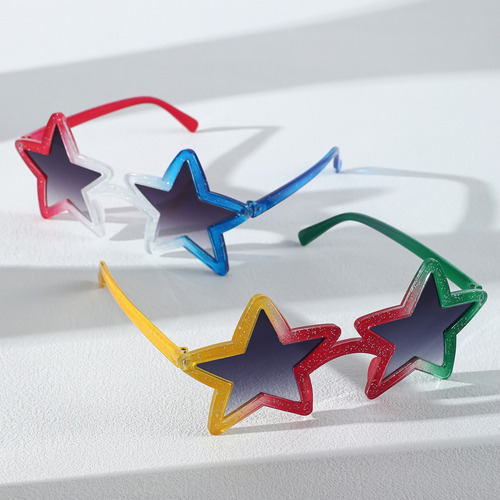 Gafas Estrella De Cinco Puntas Para La Fiesta De Cumpleaños