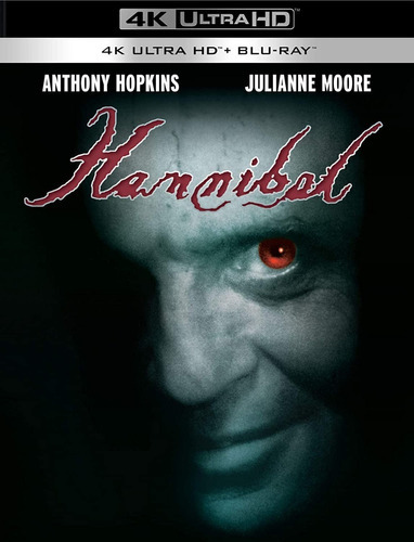 Hannibal Anthony Hopkins Pelicula 4k Ultra Hd + Blu-ray