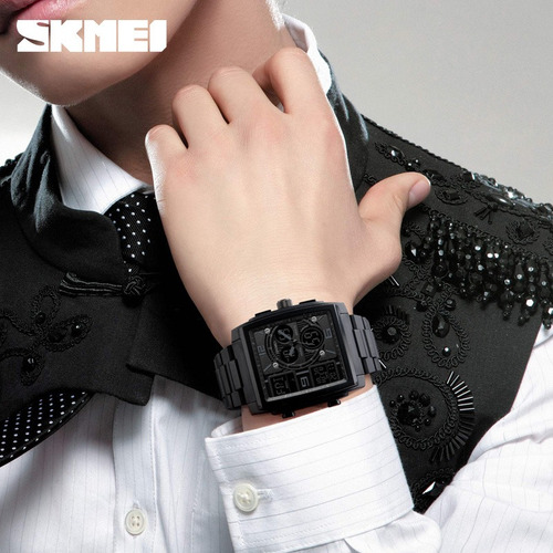 Relojes Electrónicos De Fecha Impermeables De Lujo Skmei