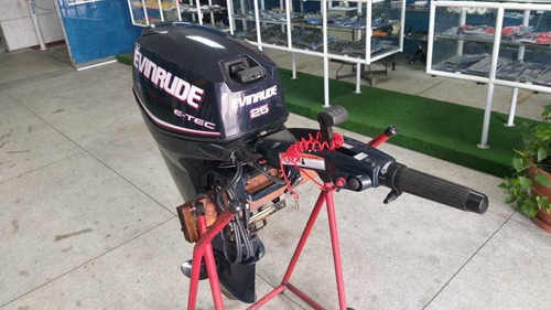 Motor De Popa Evinrude E-tec 25hp ( 12 X Cartao De Credito )