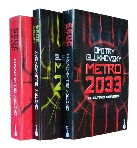Trilogía Metro 2033, Dmitry Glukhovsky, Ediciones Debolsillo | Envío gratis