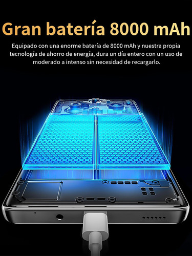 Dual Sim X200 Pro, 2025 Último Y Más Caliente 5g Wifi Batería De Larga Duración 7.3 Teléfono De Pantalla Grande Android 14 Smartphone 16g Ram +512grom Gris