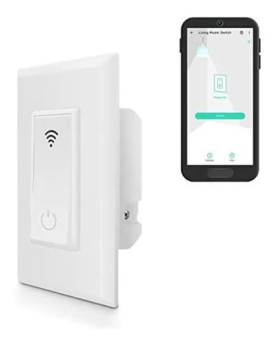 Interruptor De Pared, Luz Inteligente Yolink Sw De 1/4 De Mi