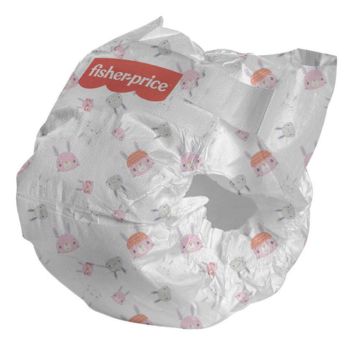 Pañales Para Bebe Fisher-price Etapa 4 100% Absorción 40 Pzs Género Niñas