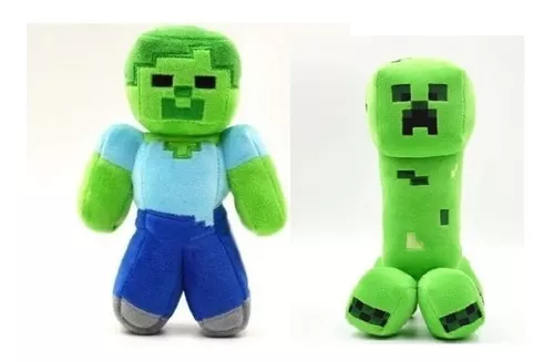 Minecraft: Boneco De Pelúcia Zombie - Jinx 