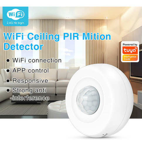 Y Sensor Pir Tuya Wifi, Sensor Pasivo, Sensor De Movimiento
