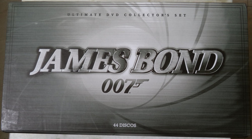 Box 007 - James Bond Ultimate Collector's Set Com 44 Discos (Usado)