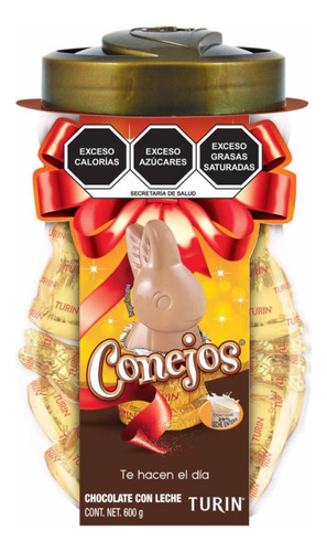 Conejos De Chocolate Turín 600g Envío Gratis