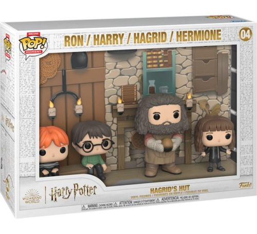 Funko Pop Moments Hrry Potter -  Ron, Harry, Hagrid Y Hermio