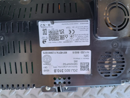 Cluster Vw Taos 1.4 Turbo Automatico 2022-2024 Negro (Usado)
