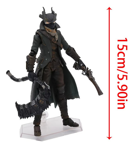 Boneco De Ação Em Pvc Bloodborne Figma 367 Figma Figma