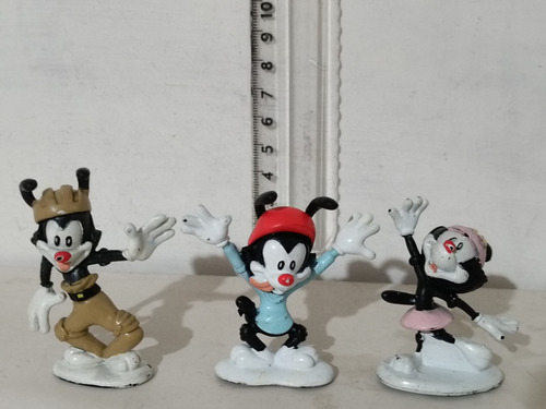 Figuras Plástico Animaniacs Sonrics Hermanos Warner (Usado)
