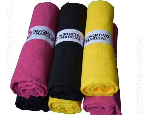Imagen 3 de 6 de Toalla Deportiva De Microfibra Secado Rapido 65x35 Gym Sport