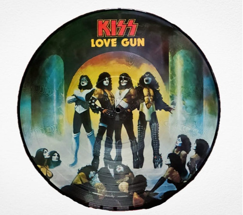 Kiss Vinilo Picture Disc Love Gun Límited Excelente Envíos