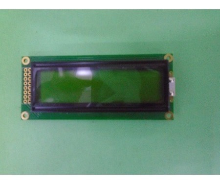Display Lcd 16x2 Verde C / Back Fecc1602b-flyybw-51le