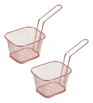 Comprar Mini Cestas O Canastas Para Freir Servir Papas Fritas 