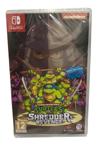 Tortugas Shredder's Revenge Nintendo Switch Nuevo Físico