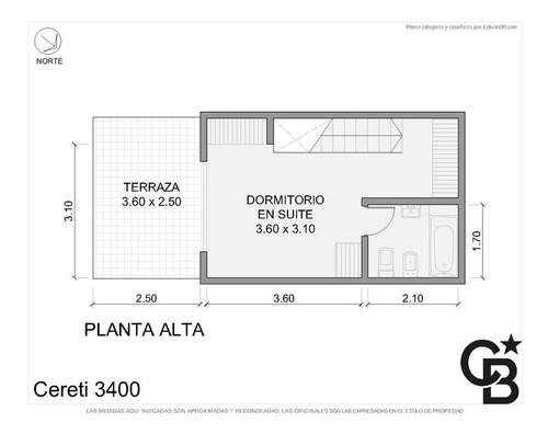 Imagen 26 de 27 de Venta Villa Urquiza Ceretti Al 3400 Ph 2 Ambientes Patio