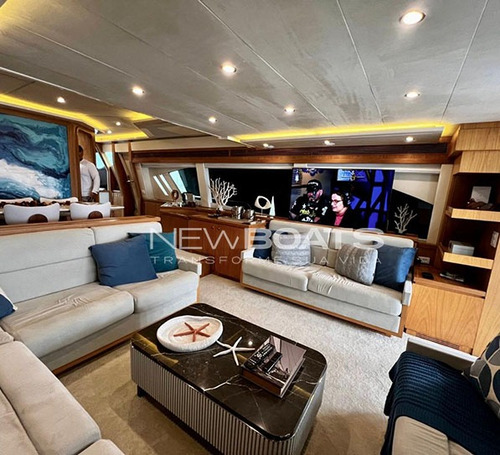 Ferretti 75 2x Mtu V10 1600 Hp Ñ Schaefer Princess Azimut