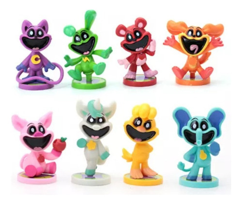 //adorno Sonriente De Primera Generación 8 Pcs De 3 Pulgadas