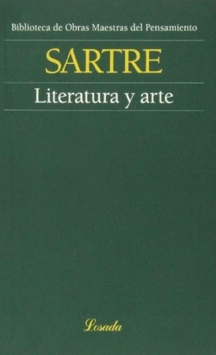 Libro - Literatura Y Arte - Jean-paul Sartre